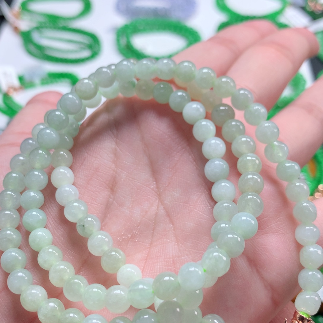 翡翠未镶嵌手链翡翠