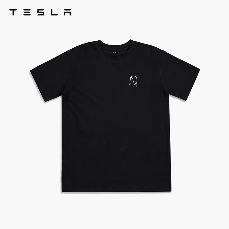 TESLA/特斯拉官方 特斯拉 Tesla Bot Essential T 恤休闲经典