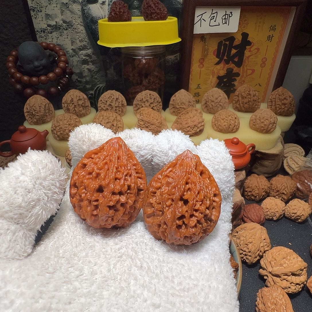 把件文玩核桃原树十三