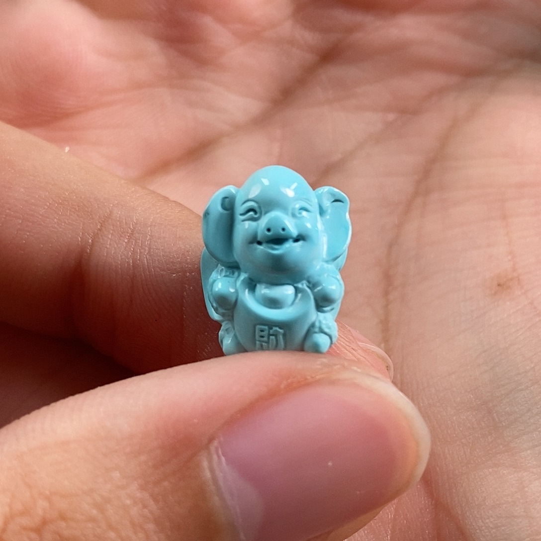 绿松石珠宝奇石未镶嵌