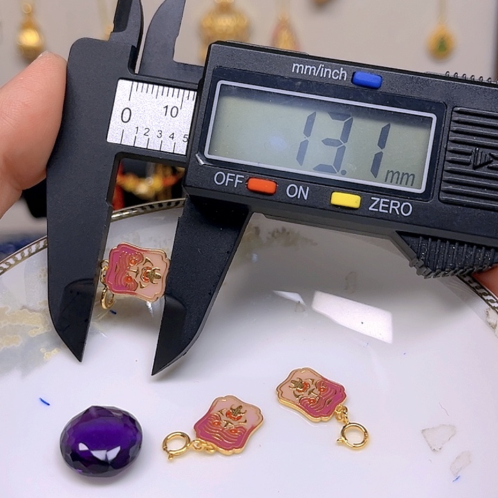 紫晶颈饰银S925镶嵌紫晶925镶嵌57