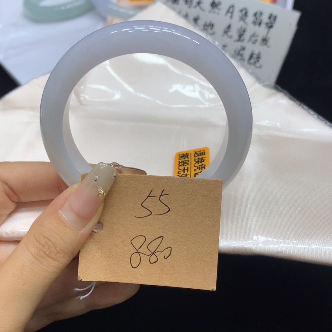 翡翠未镶嵌手镯天然翡翠