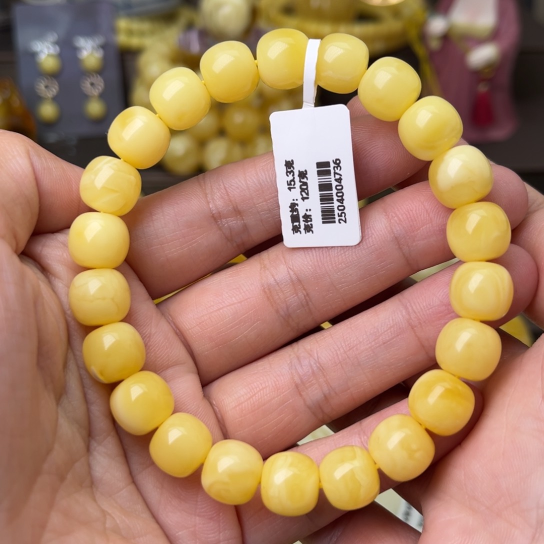 手串蜜蜡未镶嵌10+老型手串