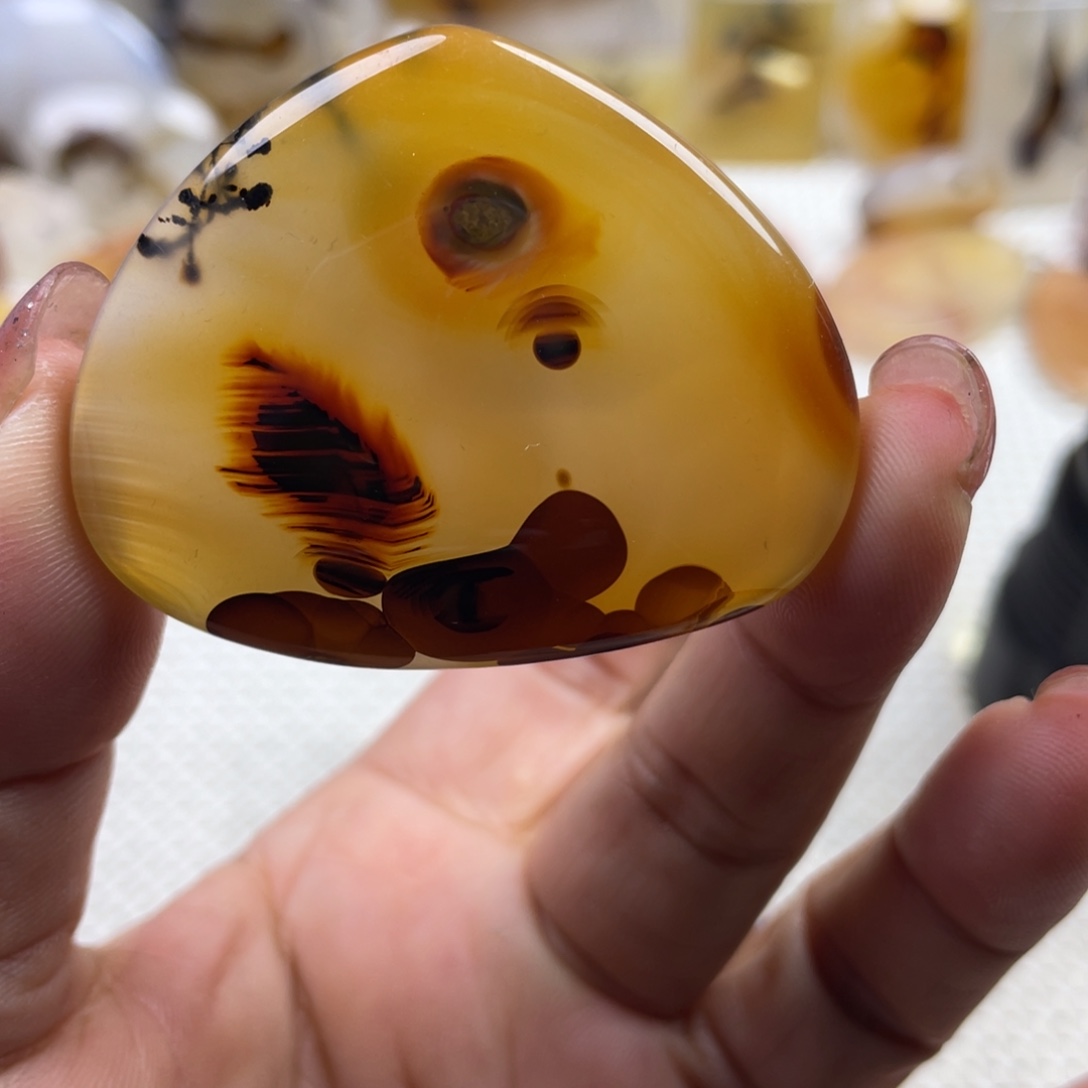 玛瑙/玉髓未镶嵌颈饰