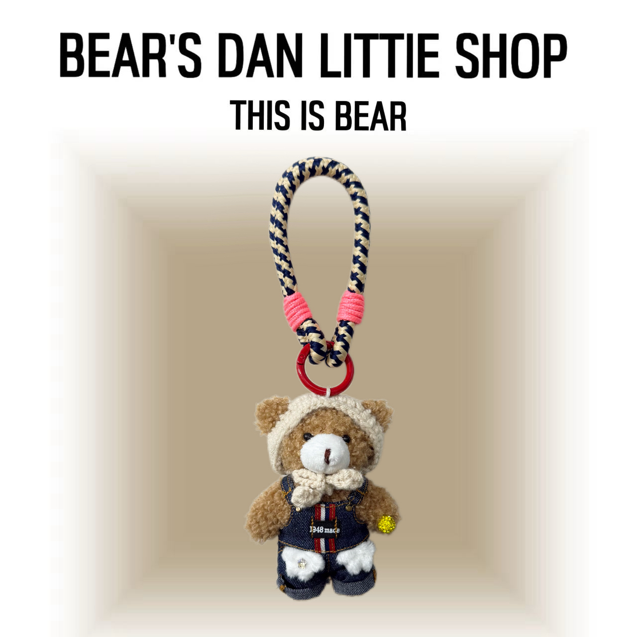 This is Bear•设计师原创包包挂件/手机挂饰/车挂/头套背带裤