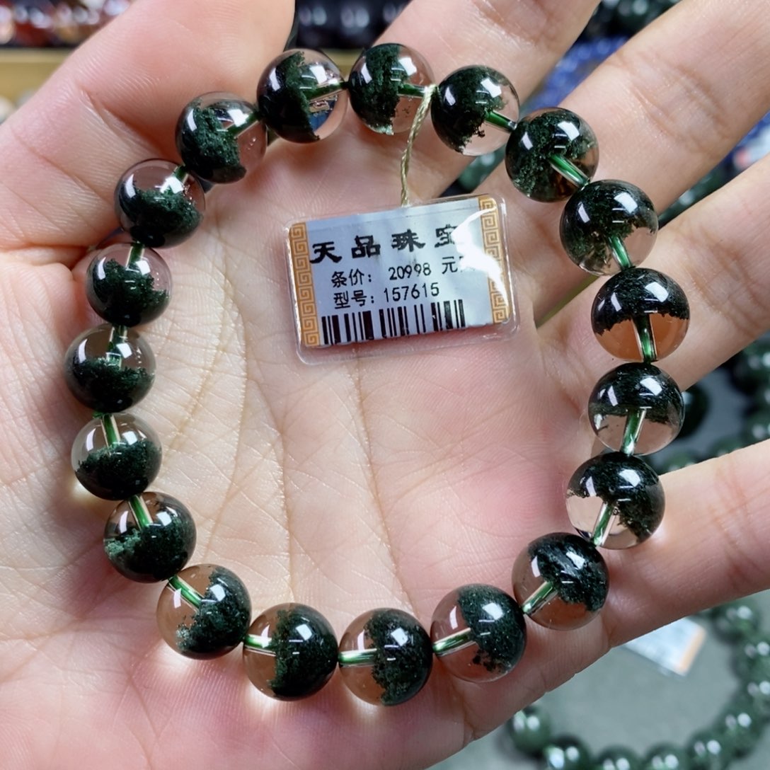 水晶手串未镶嵌绿幽灵157615