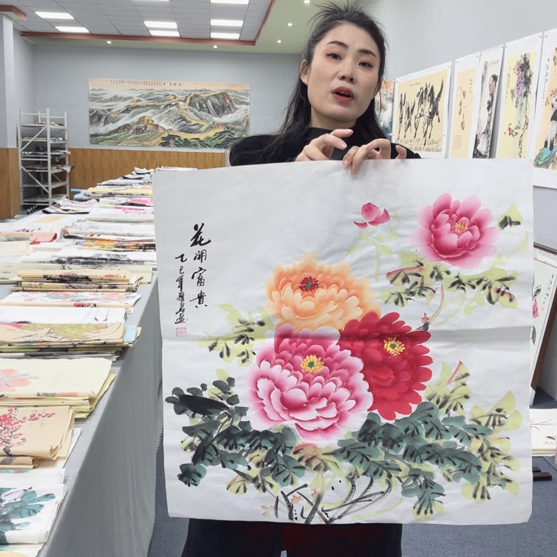 国画国画纯手绘作品