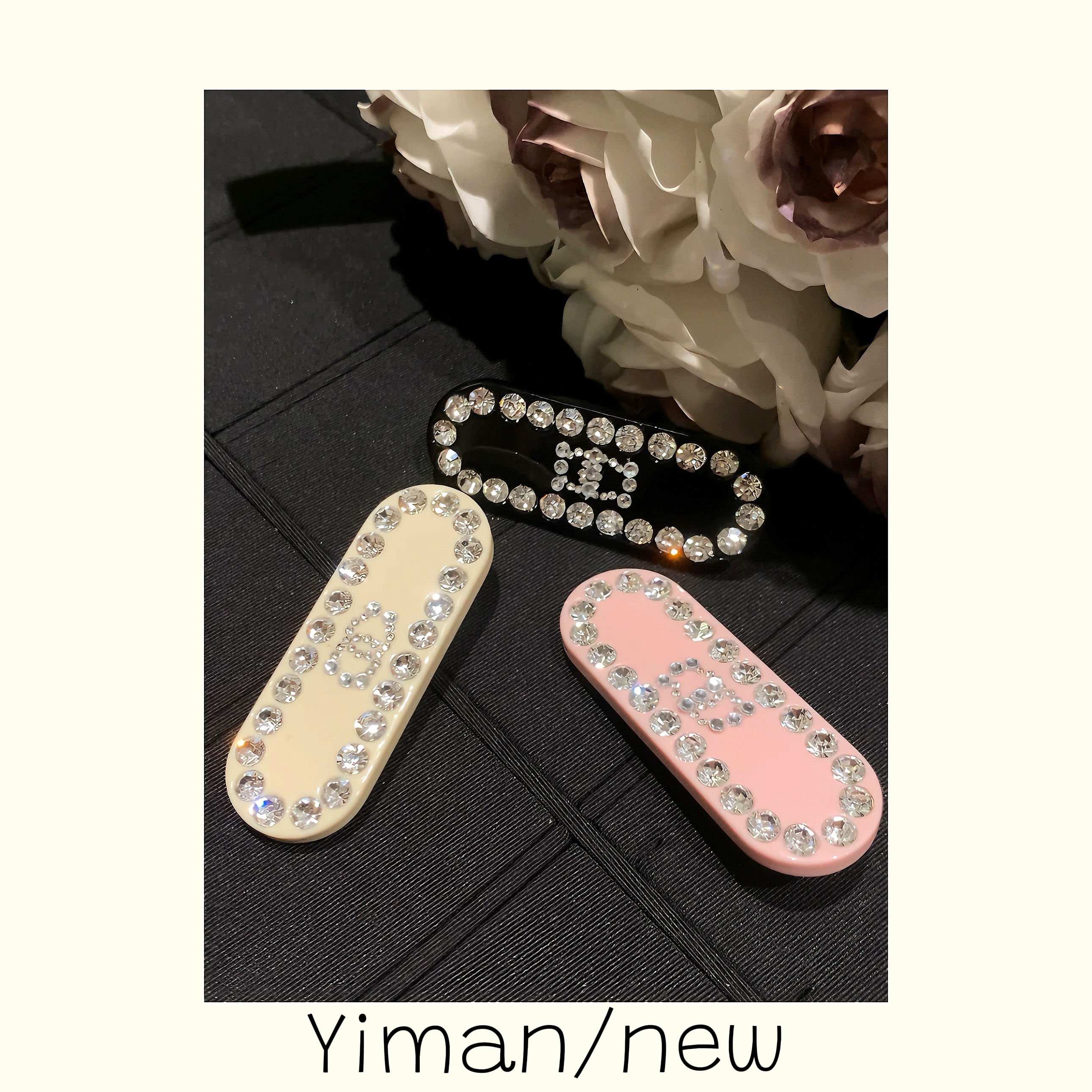 精致微镶开口发夹一只