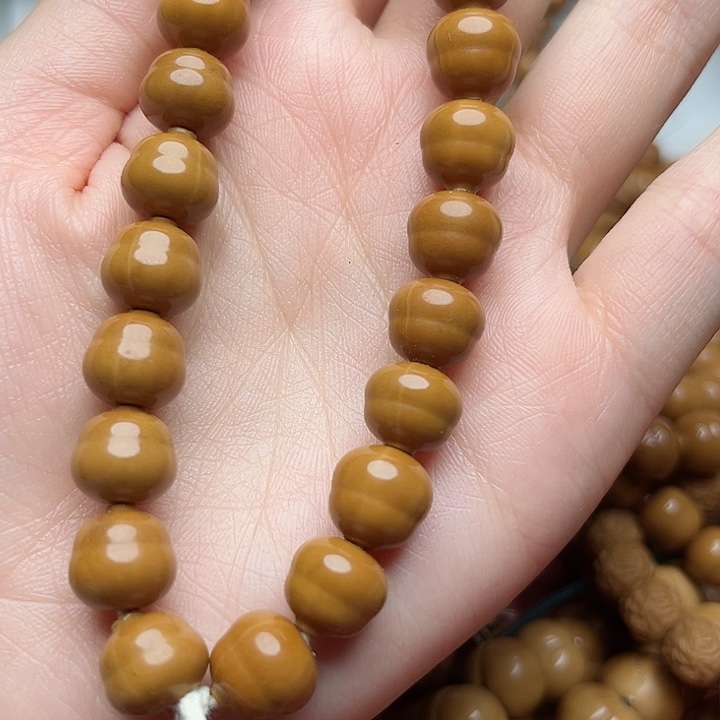 菩提籽类11mm微瑕小葫芦手持