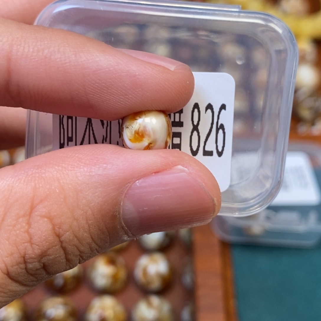 把件猴头核桃沁色老型圆珠826