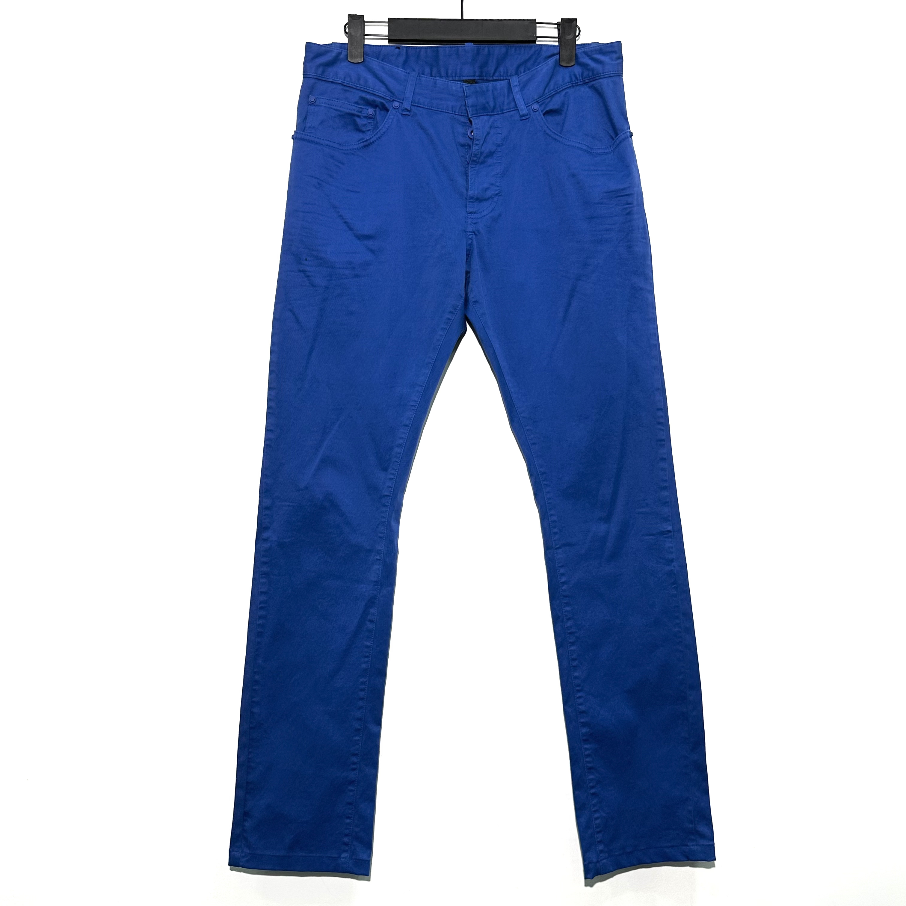 99新 Balenciaga/巴黎世家 30码 蓝色牛仔裤 0627