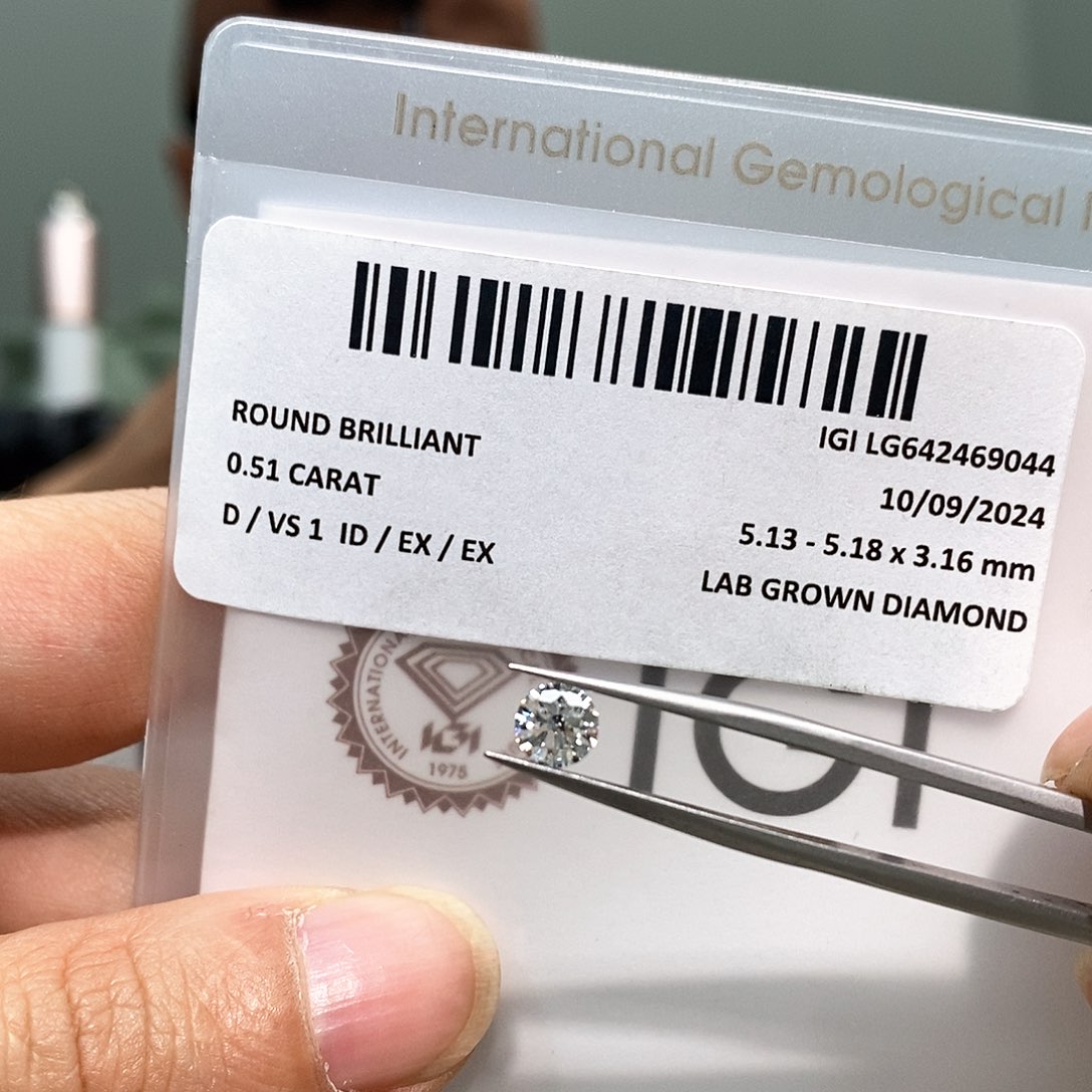 实验室培育钻石裸石未镶嵌