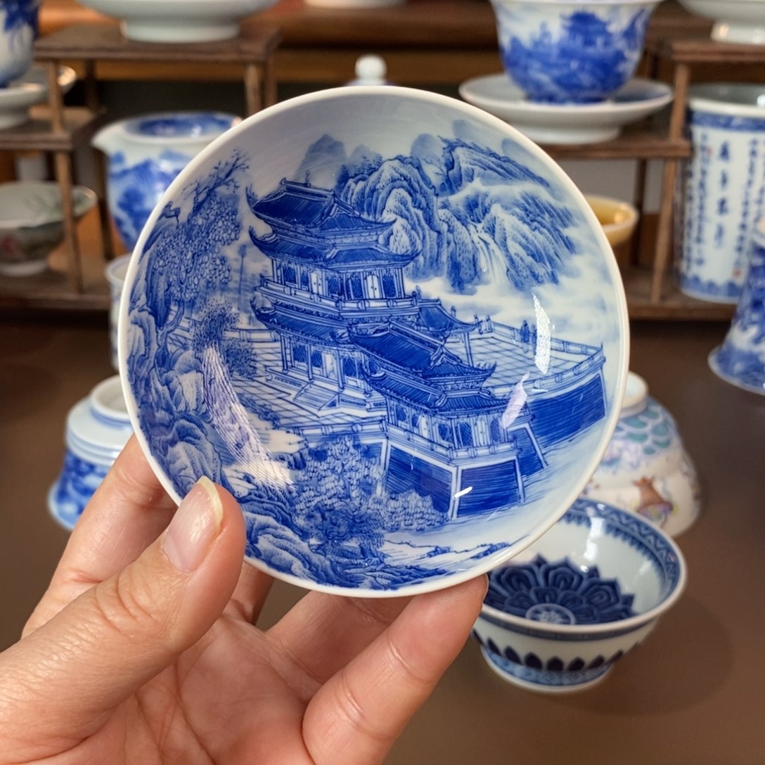 景德镇陶瓷手工手绘