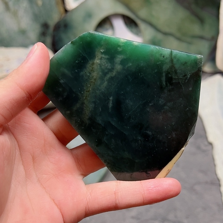 嘉***恩翡翠未镶嵌颈饰纯天然缅甸翡翠