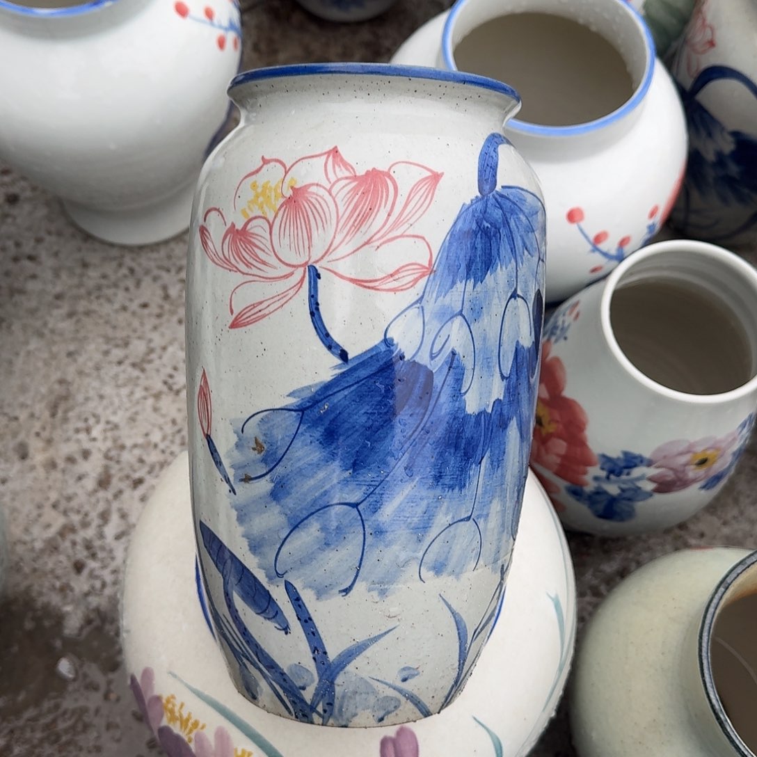 陶瓷微瑕景德镇手工花器