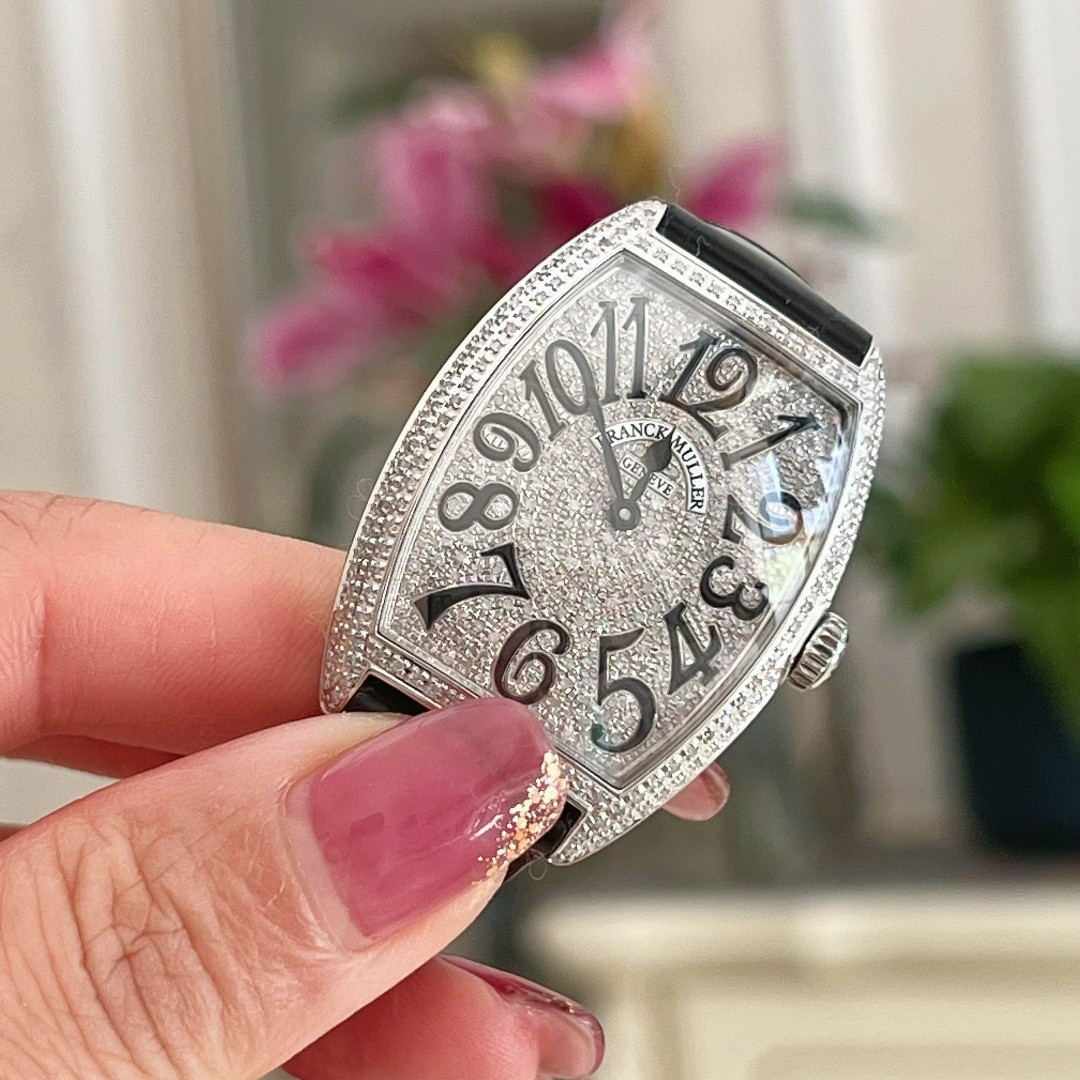 99新 Franck Muller/法兰克穆勒 小花6枫 2852BQZ后钻石英腕表