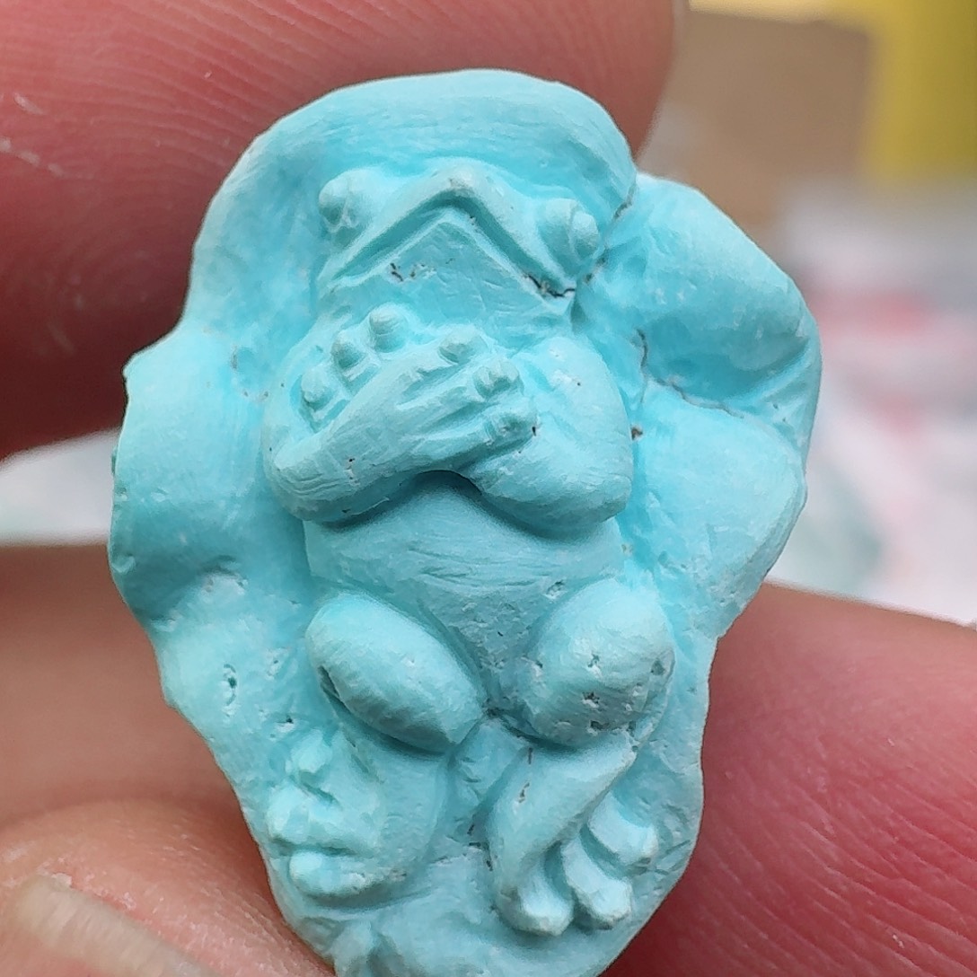 绿松石未镶嵌配饰