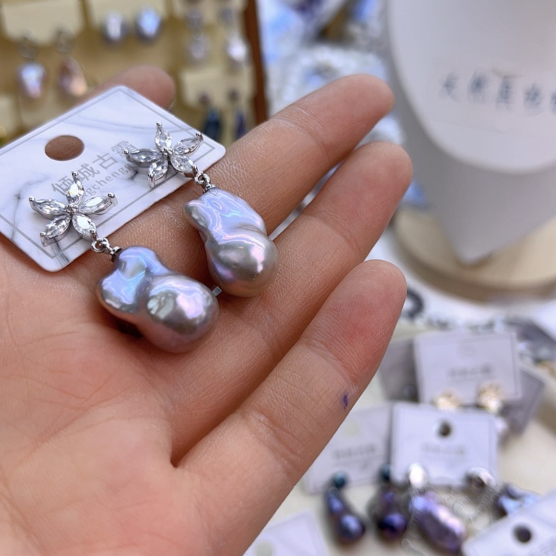 未镶嵌淡水珍珠项链定制755