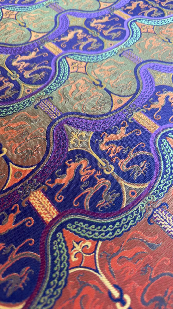 张和才古蜀锦 满分桑蚕丝 140宽幅