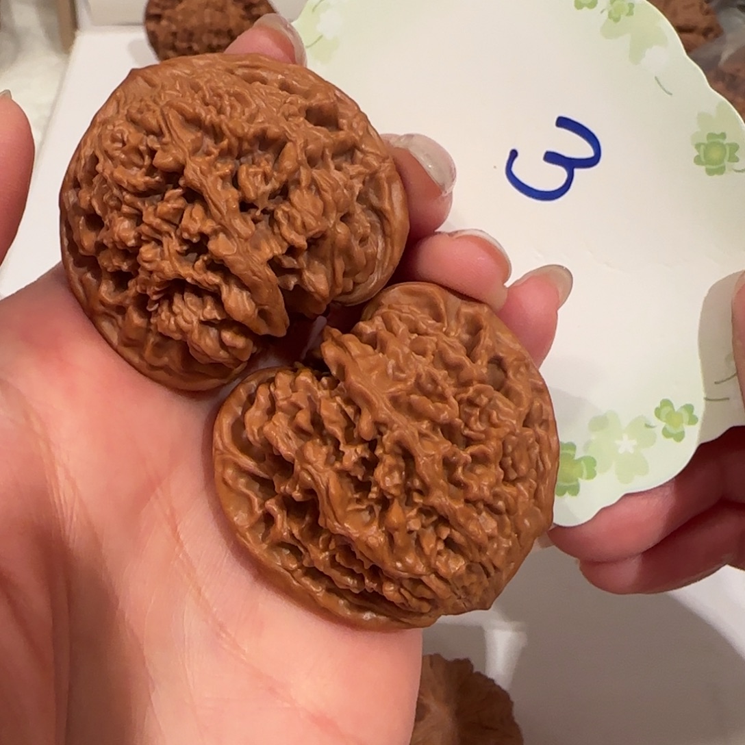 吊坠文玩核桃3号满天星4.1