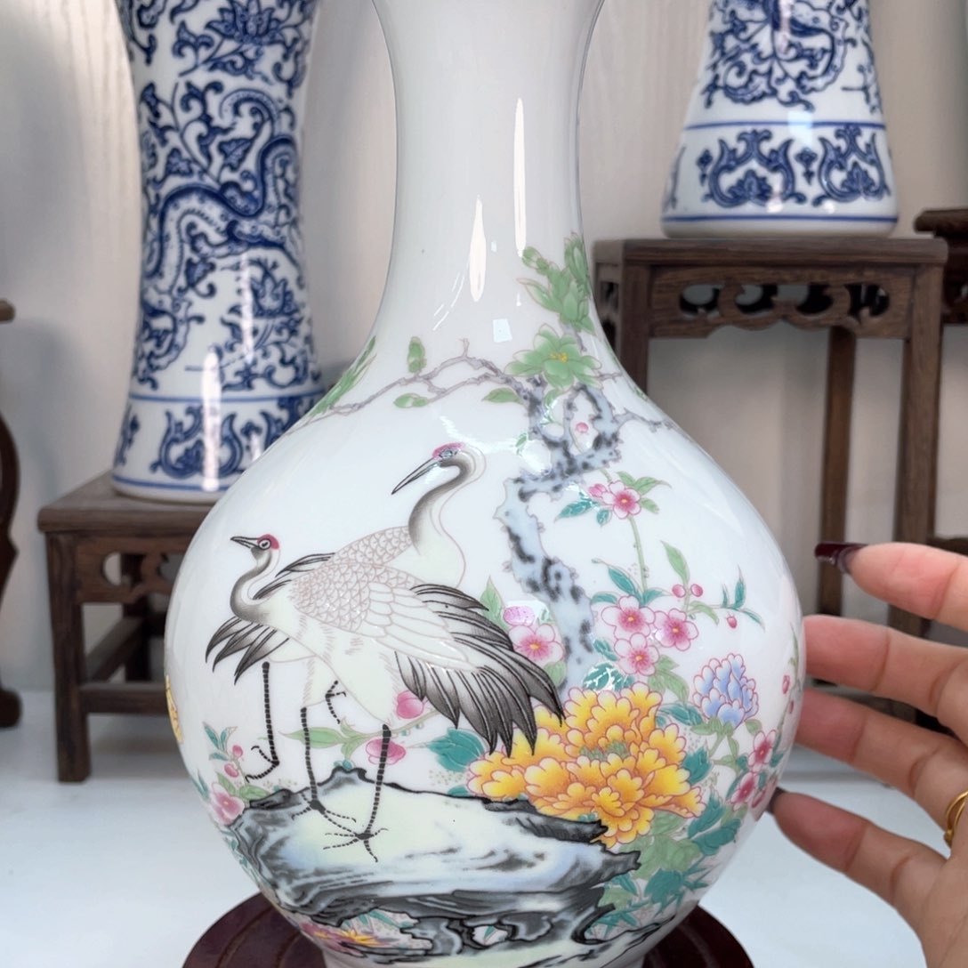 摆件景德镇陶瓷现代工艺品摆件