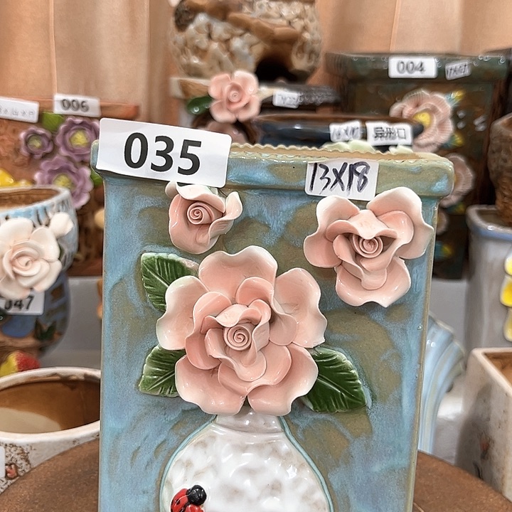 红陶粗陶花盆粗陶花盆