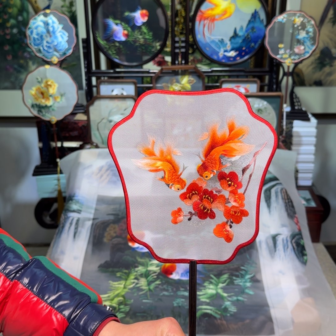 刺绣刺绣工艺精湛