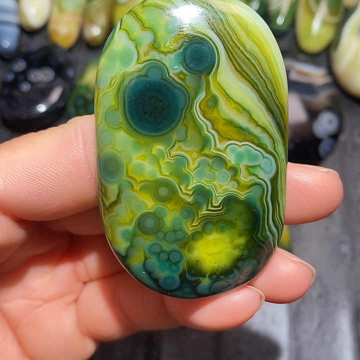 玛瑙/玉髓合金颈饰