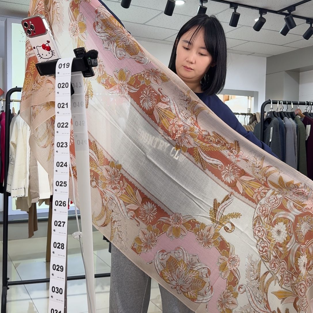 山羊绒纯羊绒保暖精纺戒指绒014