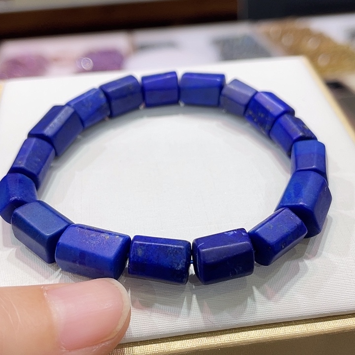 青金石未镶嵌手链手串青金石