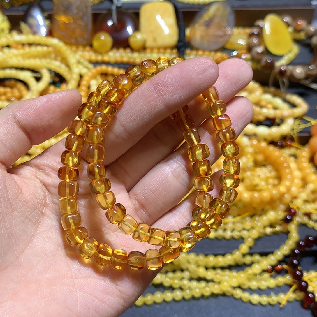 未镶嵌琥珀珠宝奇石多样性发其一