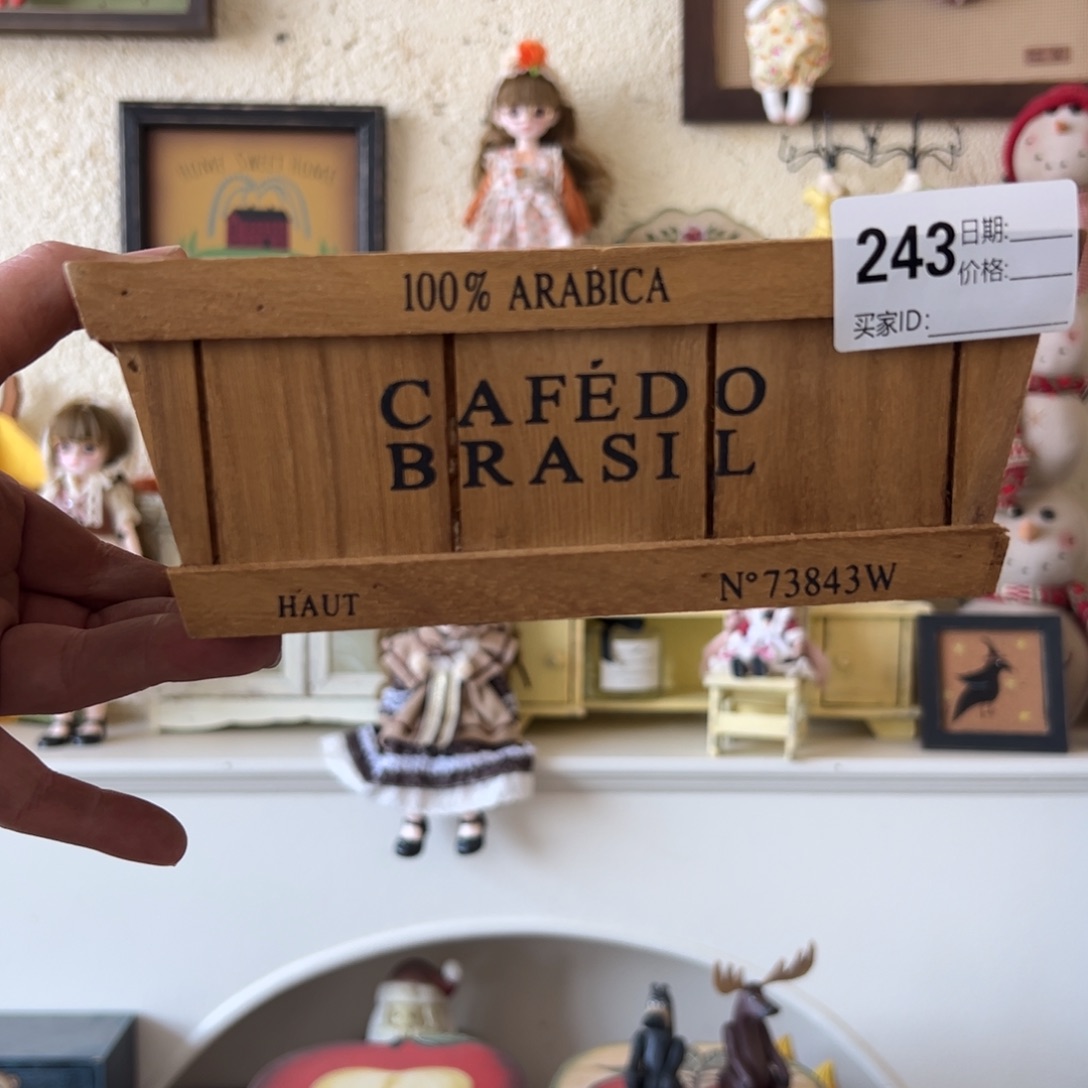 木默认微瑕微脏！外贸样品摆件挂件243