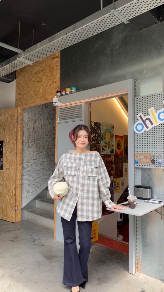 THESE DAY/2025春夏微喇单宁牛仔裤