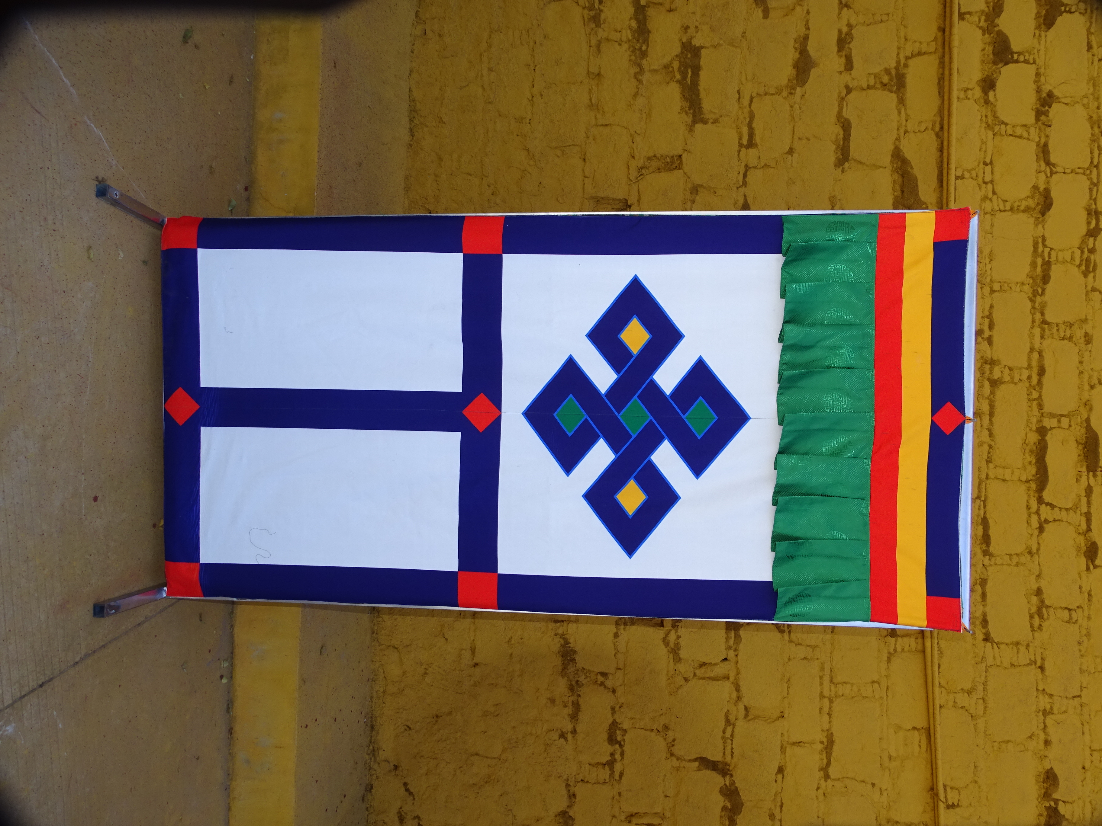 手工缝制藏式吉祥八宝民族风门帘客厅卧室隔断装饰家用