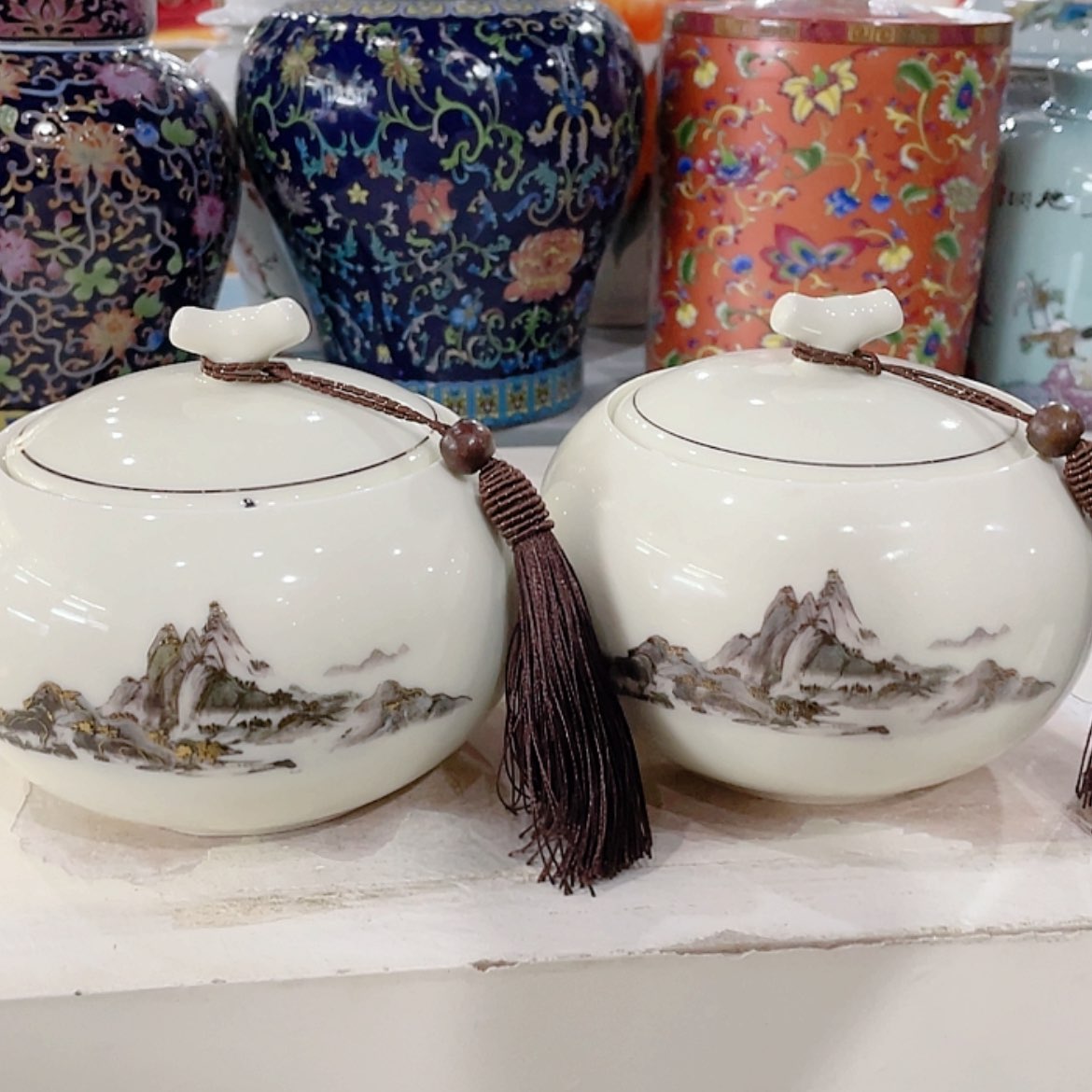 【闪购商品】罐陶瓷茶叶罐密封罐