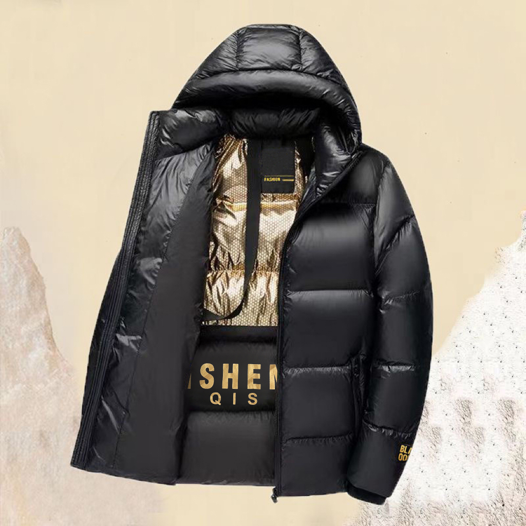 2025新款短款黑金棉服加厚保暖棉衣冬季防寒服休闲百搭外套X22款