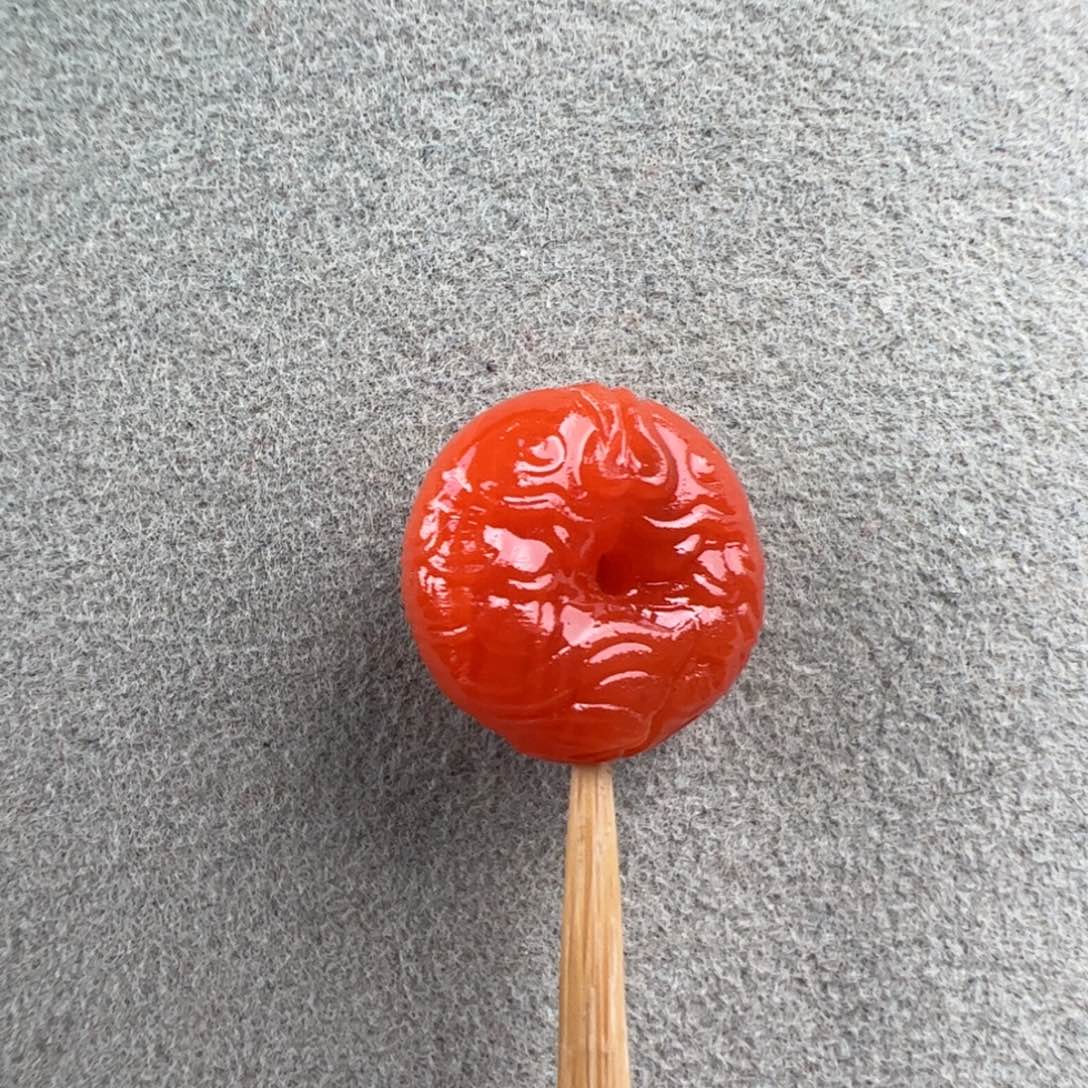 南红玛瑙未镶嵌（双鱼扣13mm