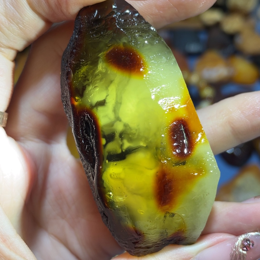 定制琥珀未镶嵌原石波罗的海琥珀蜜蜡