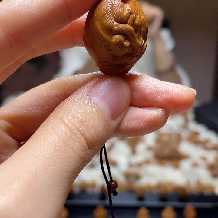 吊坠橄榄核橄榄 猴