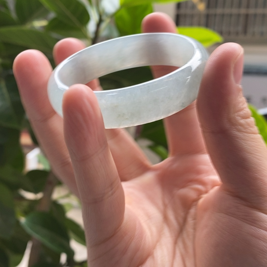 翡翠手镯（贵妃镯）未镶嵌翡翠手镯53贵妃