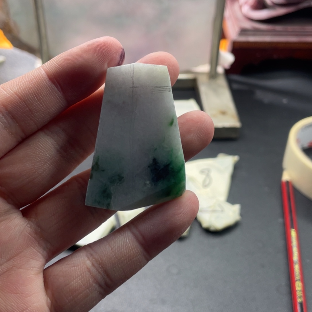 长***江定制翡翠未镶嵌天然翡翠a货5