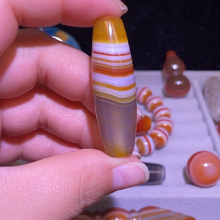 玛瑙/玉髓未镶嵌颈饰