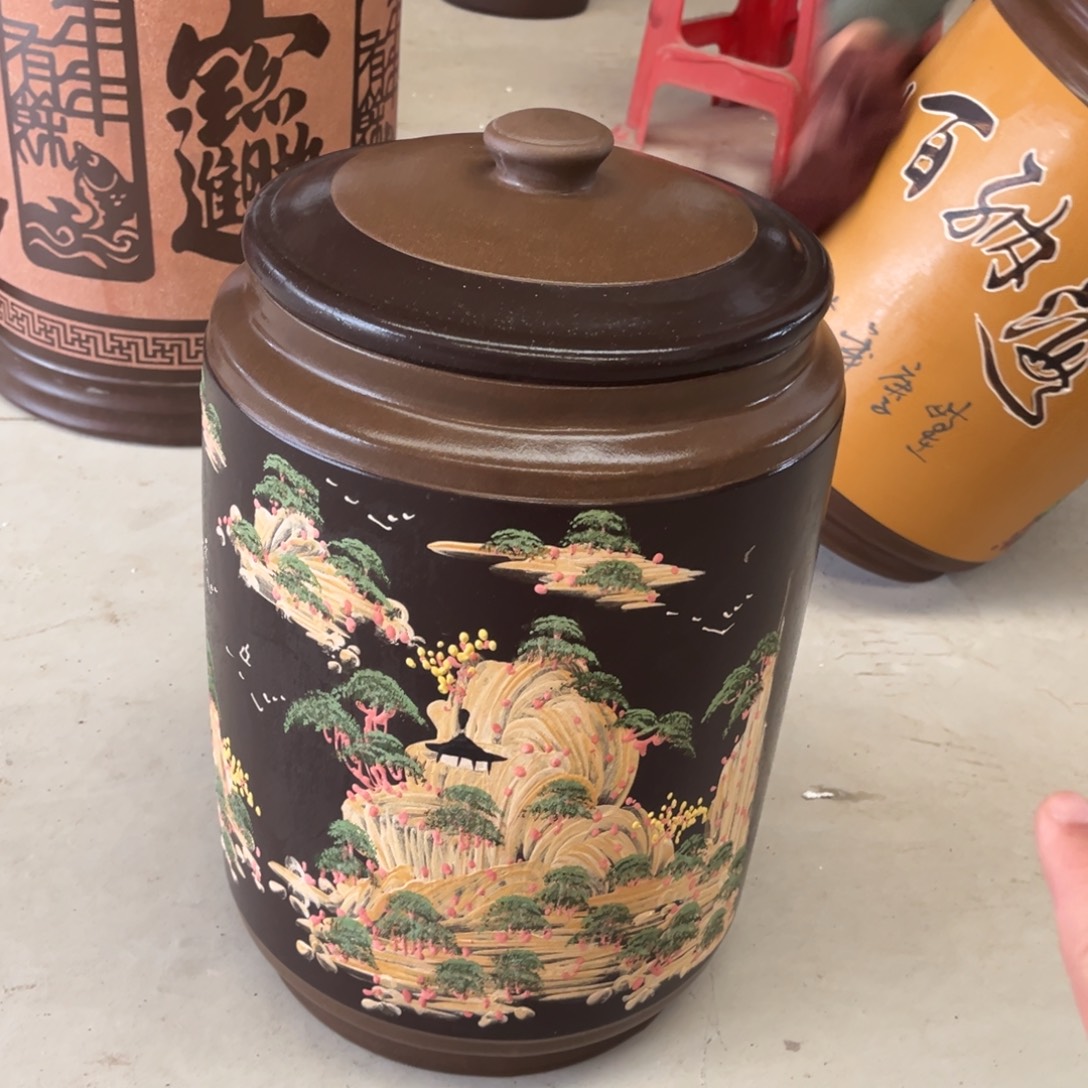 茶叶罐紫砂紫砂茶叶罐23饼