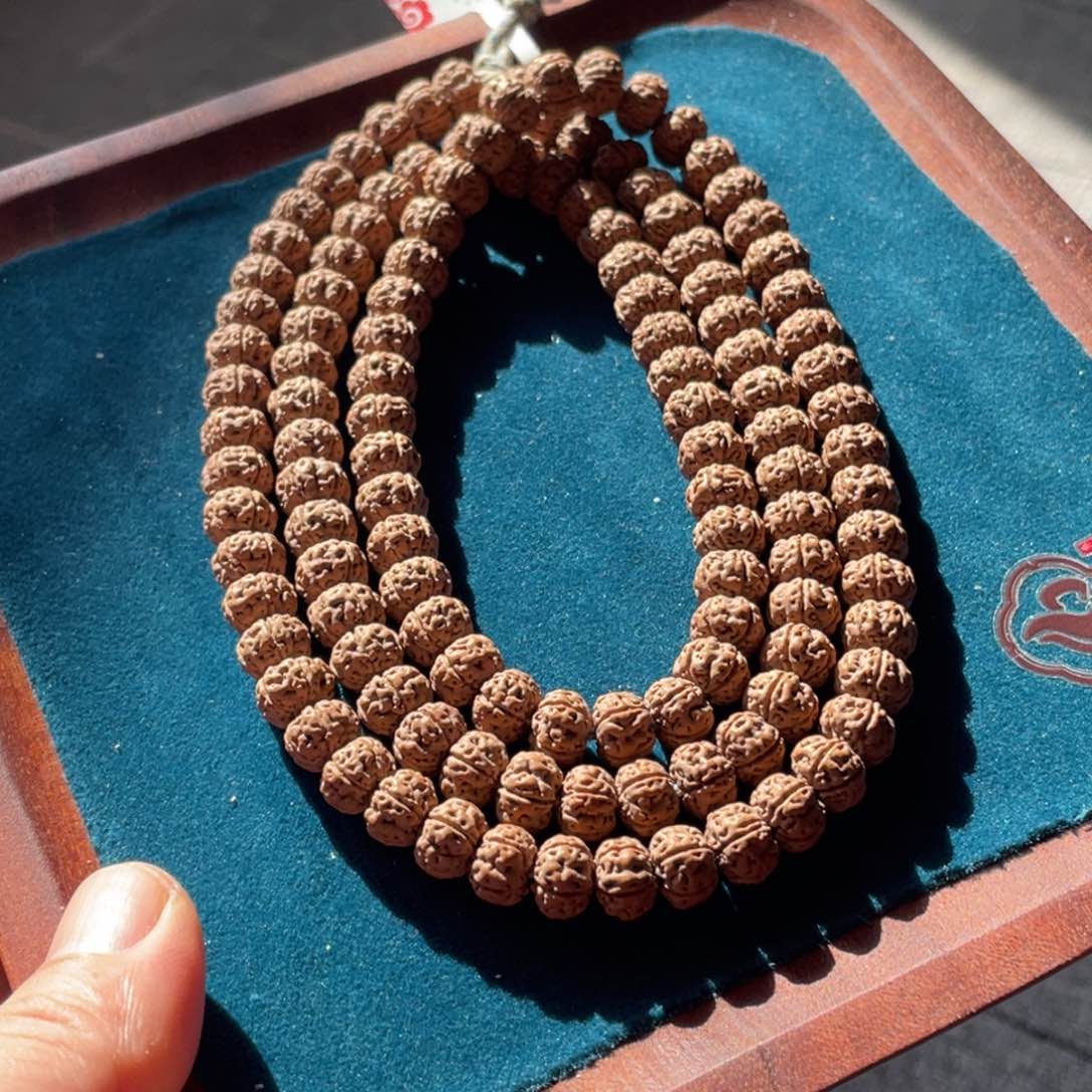 金刚菩提手串原装老树王118