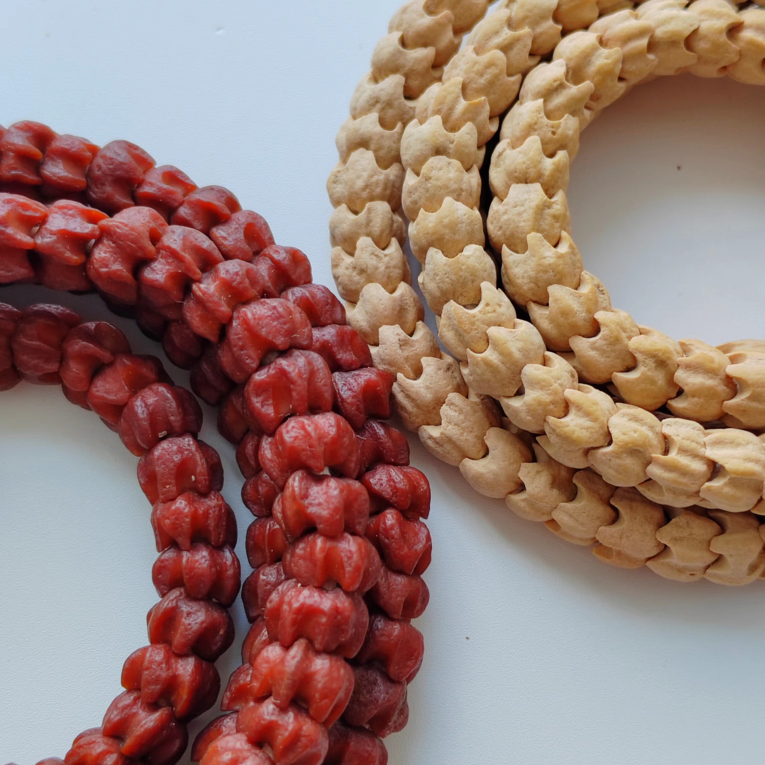 一款热振黄油皮龙爪百香籽，纯手工制作，规整度高，皮质无敌