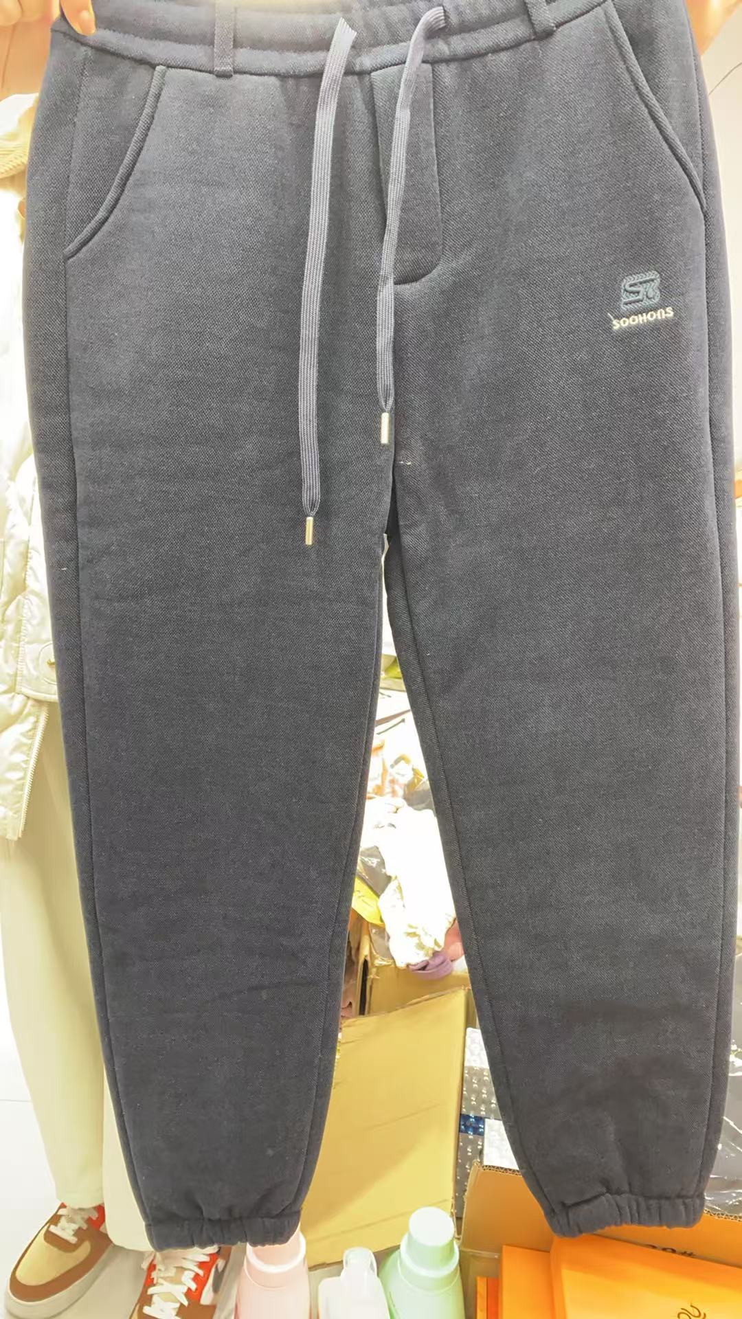 男士冬季保暖裤657