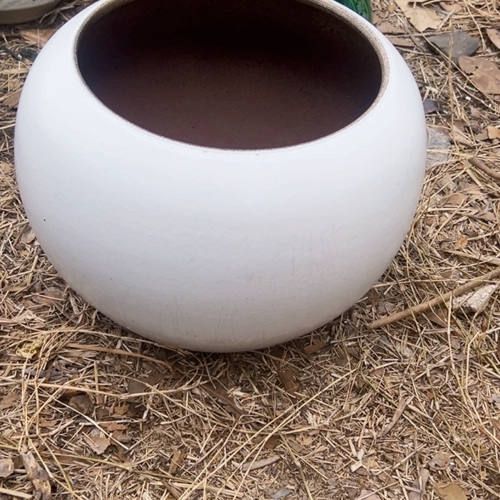 紫砂花盆高度25口25