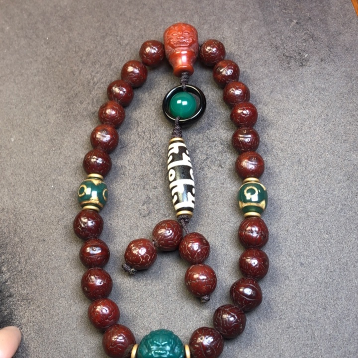 凤眼菩提吊坠凤眼