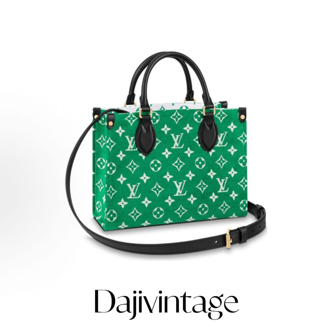 大吉中古/LV othego丝绒绿小号