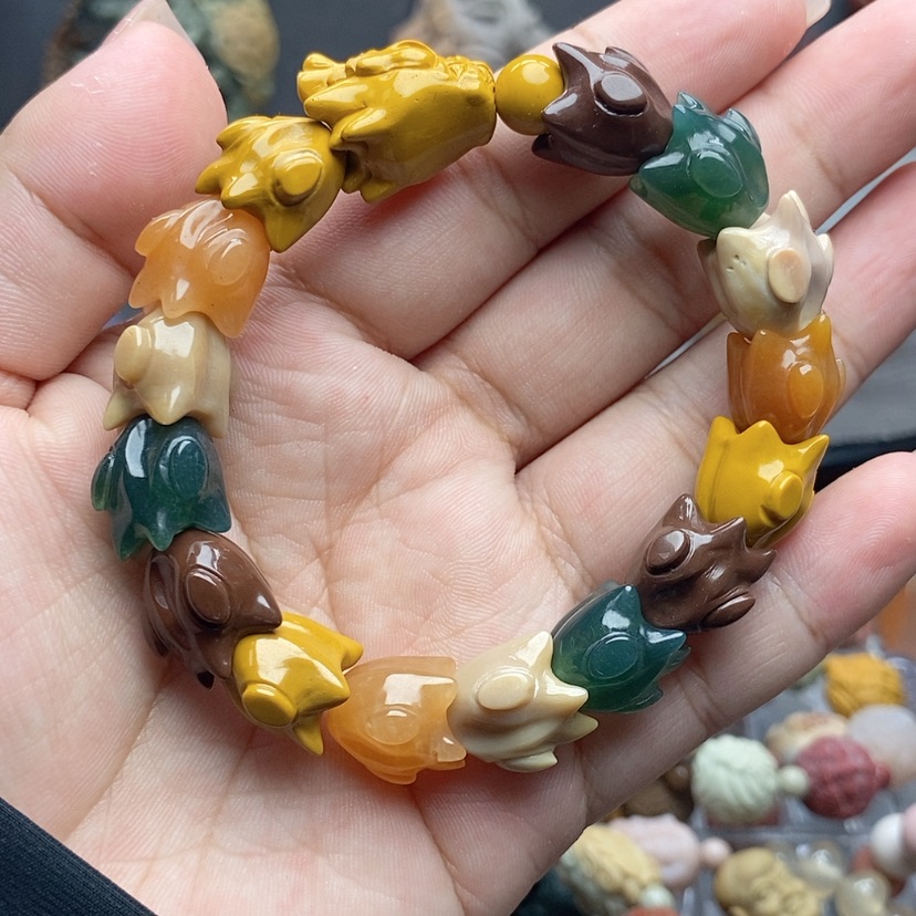 【闪购商品】未镶嵌手串定制石英质玉